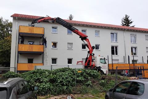 Balkonmontage – Bild 7