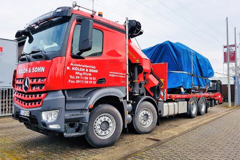 Maschinentransporte / Industrieumzüge – Bild 10
